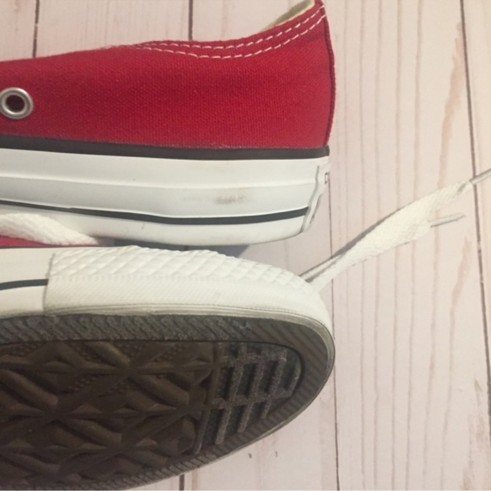 Converse | Shoes | Embroidered All Star Sneaker | Red - Picture 4 of 8